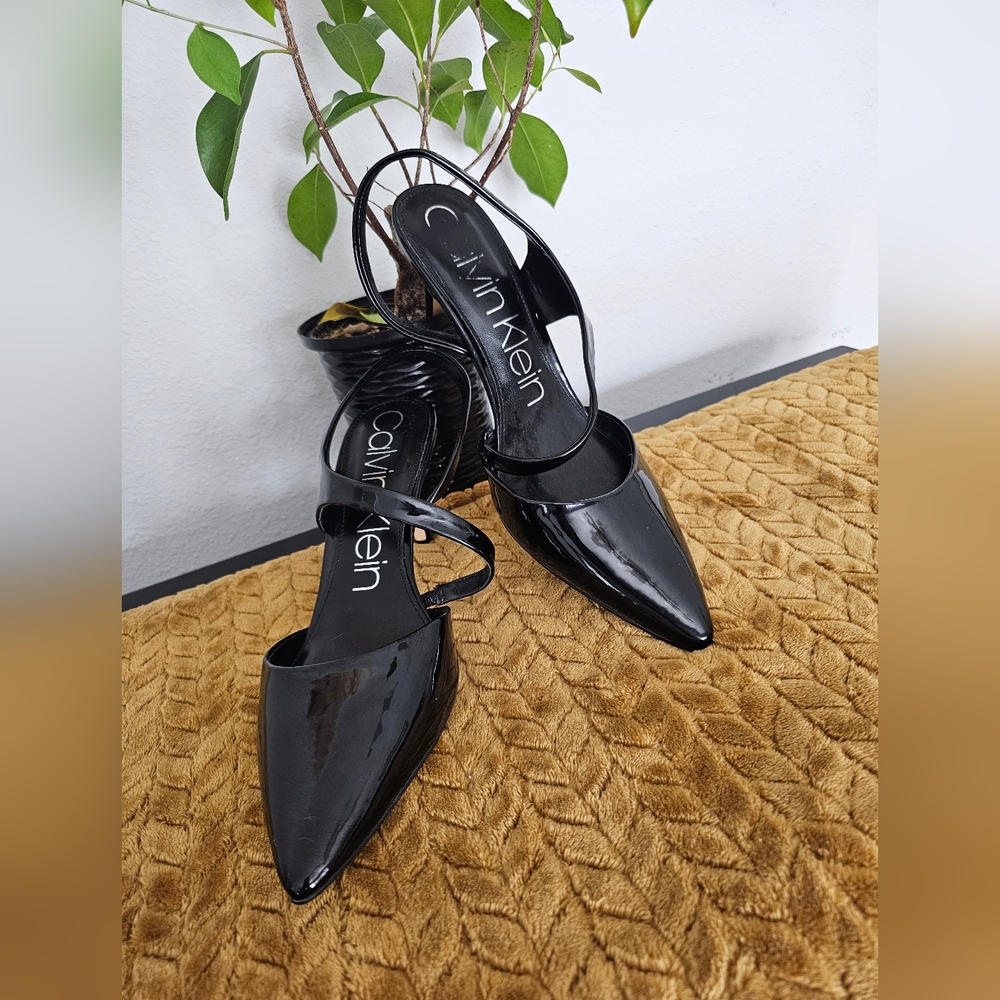 Black Calvin Klein Formal Dress Heels